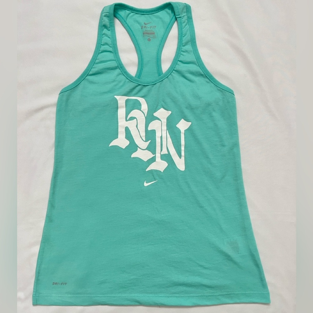 Nike Dri-Fit Women's Teal Tank Top Size Small